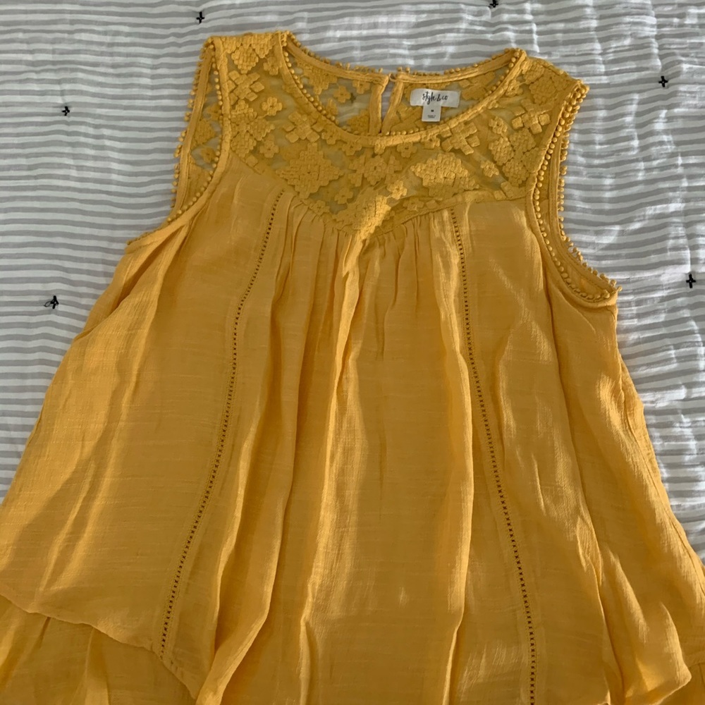 Beautiful yellow Tunic